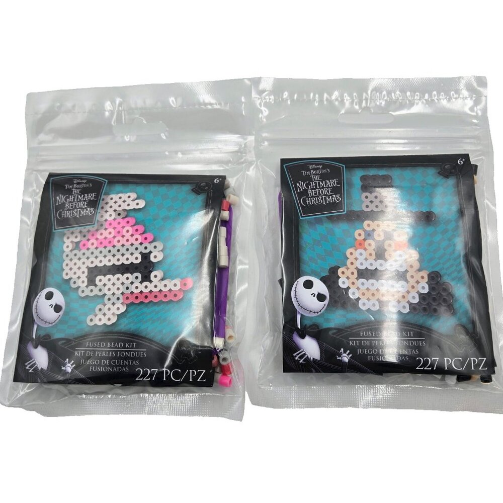 Nightmare Before Christmas Perler Fused Bead Kits With Patterns Dr. Finkelstein